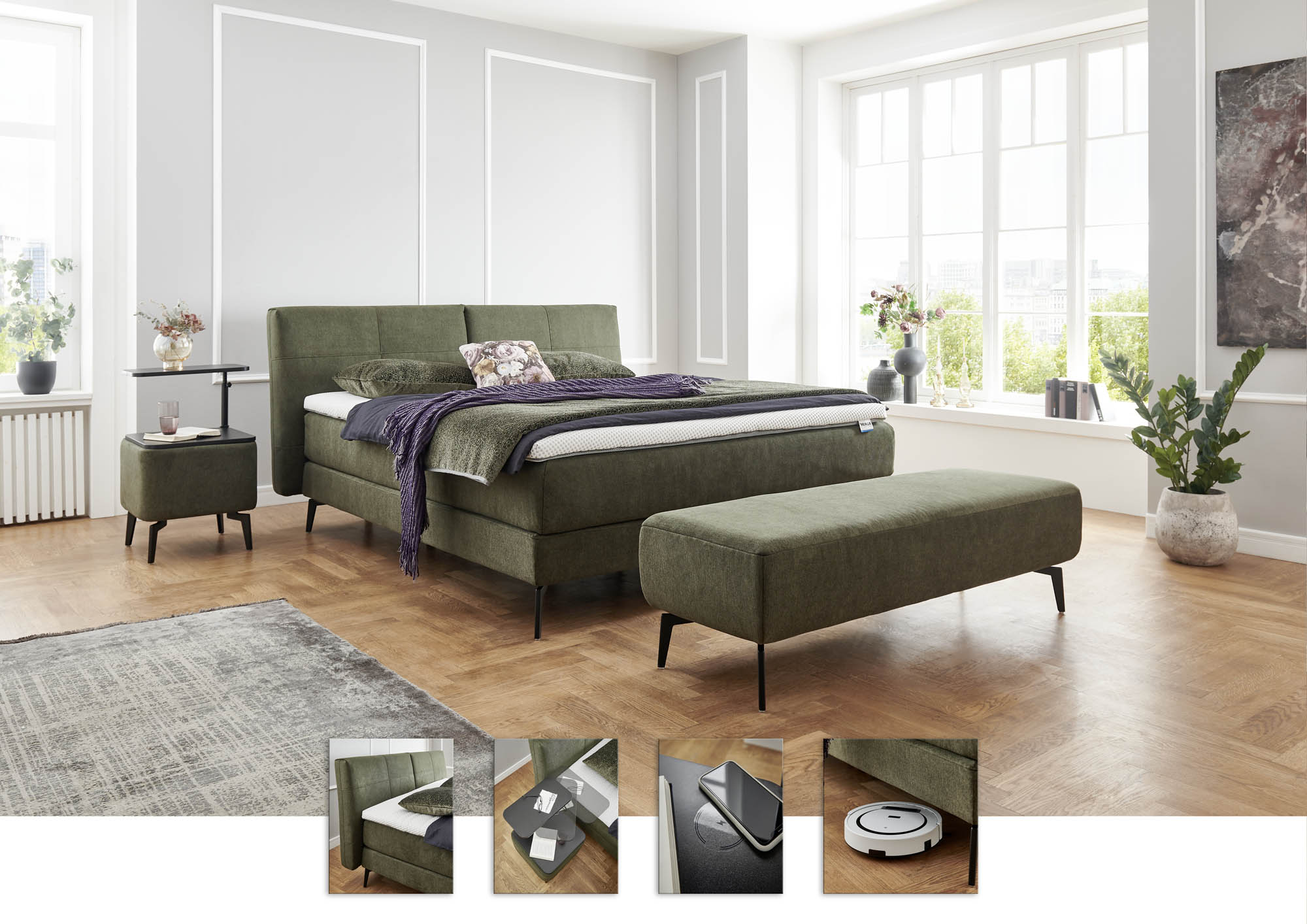 Boxspringbett - 422141 - PABLO BX